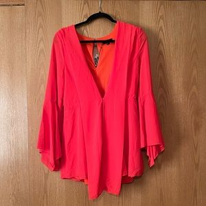 Red Romper, size Medium